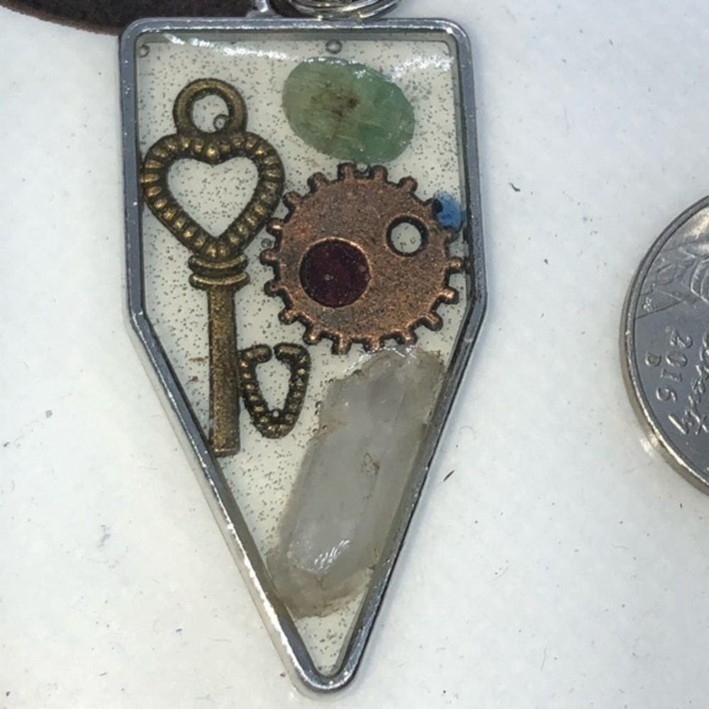 Orgonite key Necklace
